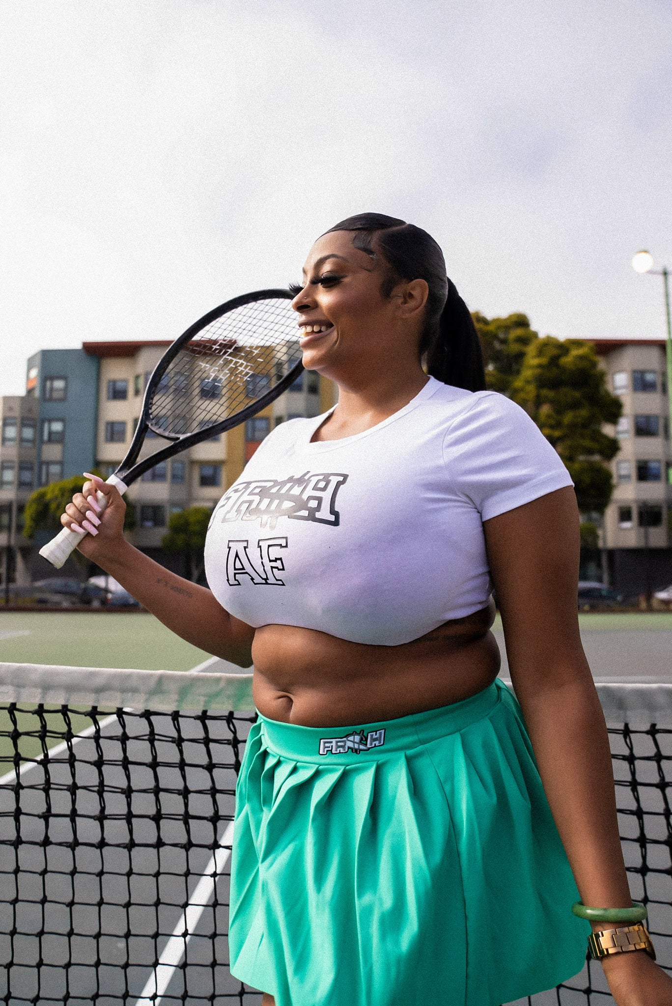 FR$H TENNIS SKIRT - FR$H GREEN